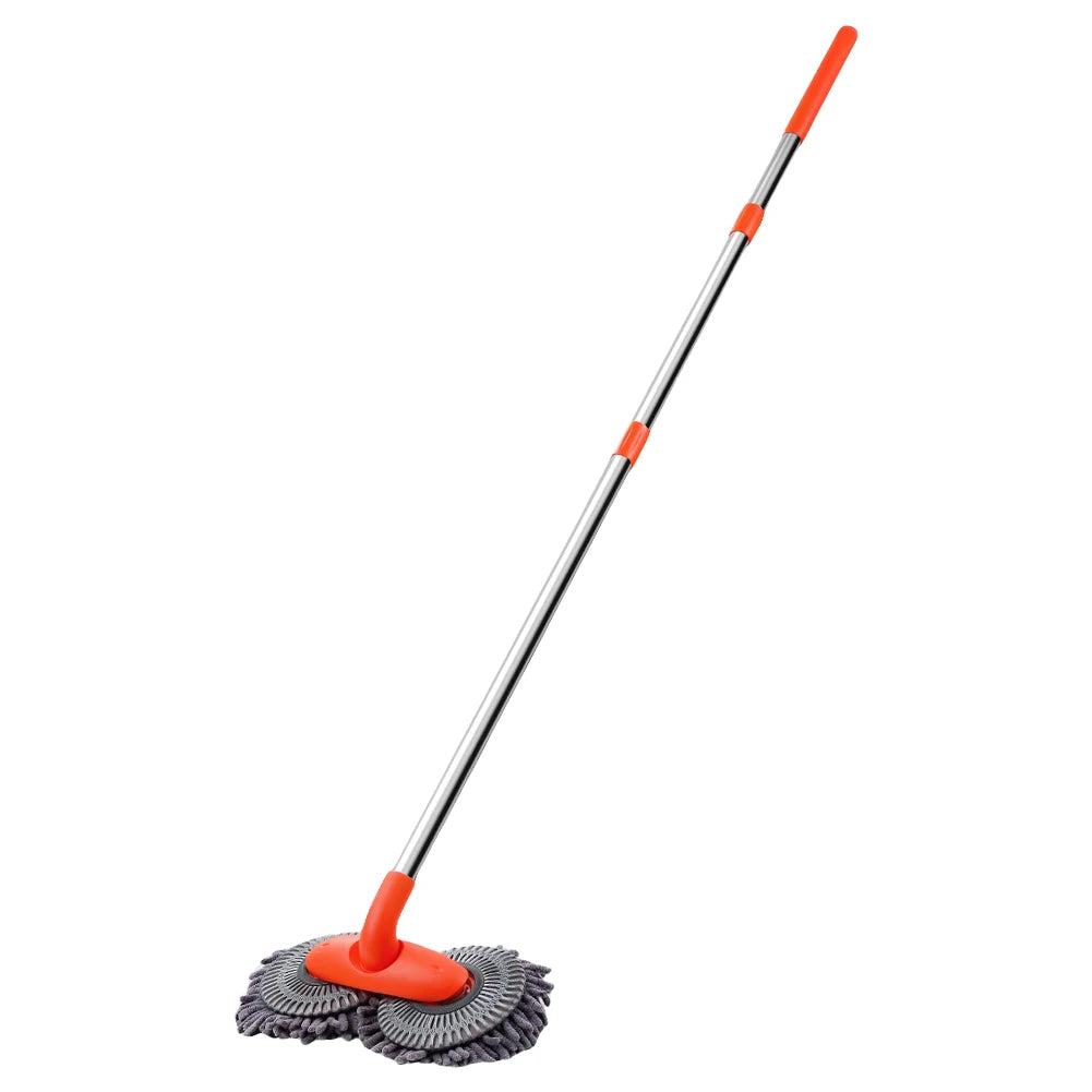 Extendable microfibre mop